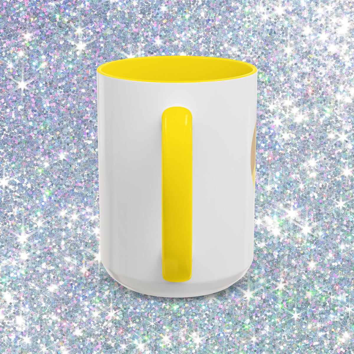 Short n Sweet Bodysuit Heart Mug (yellow)