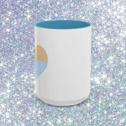 Short n Sweet Bodysuit Heart Mug (blue)