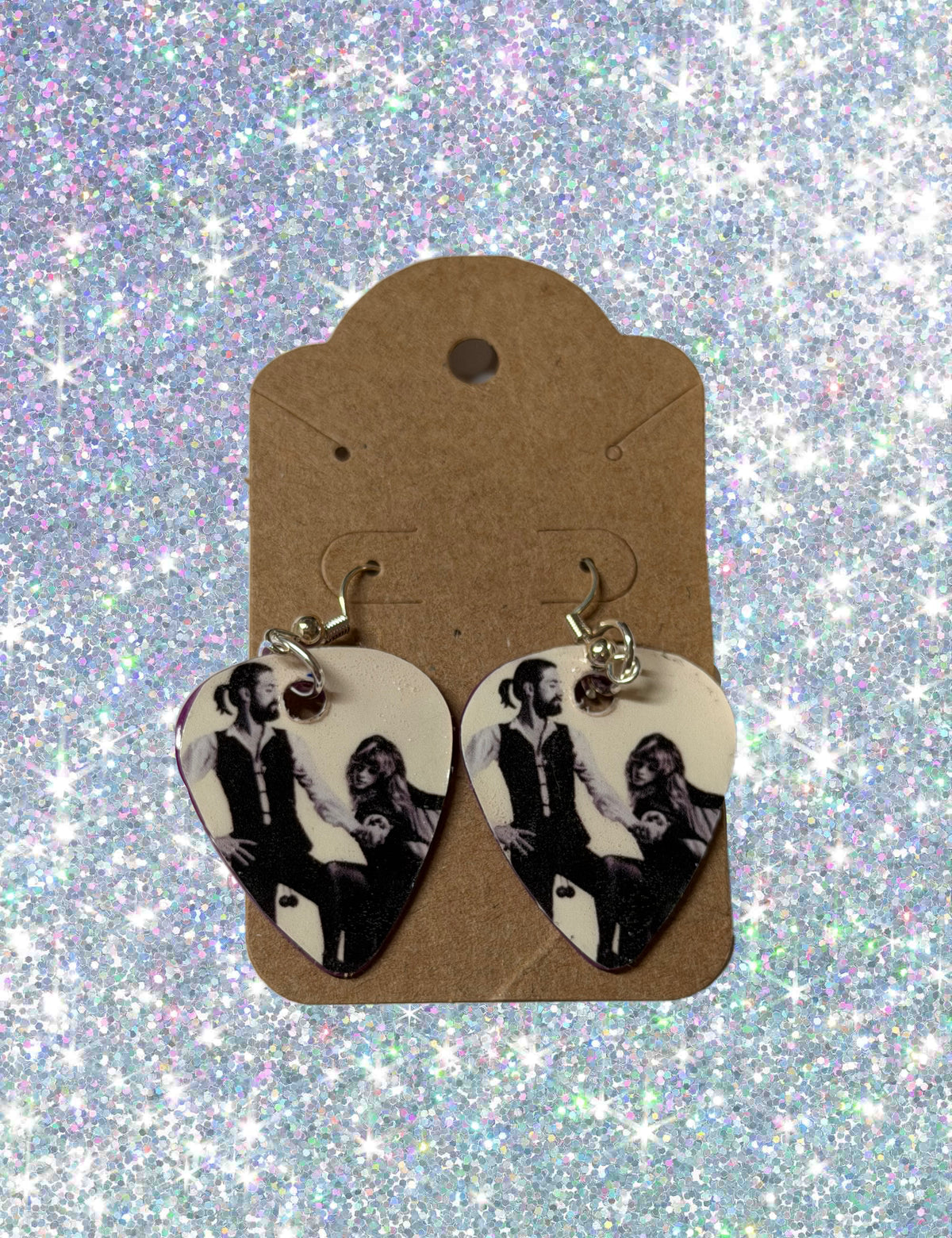 Rumors Guitar Pick Earrings