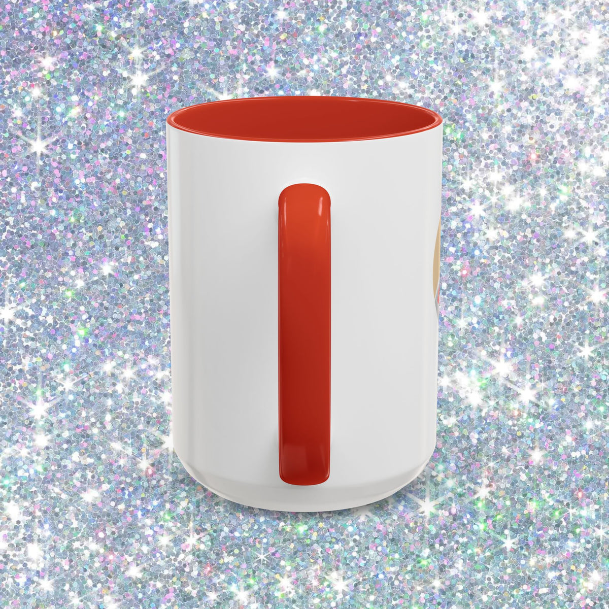 Short n Sweet Bodysuit Heart Mug (silver kisses)