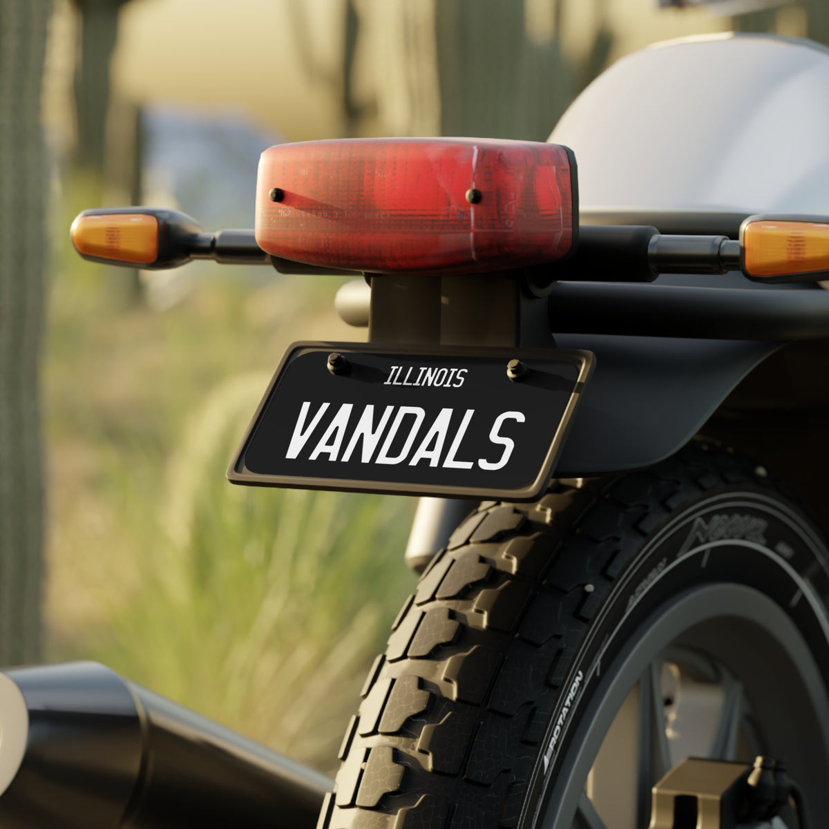 The Bikeriders Mini License Plate