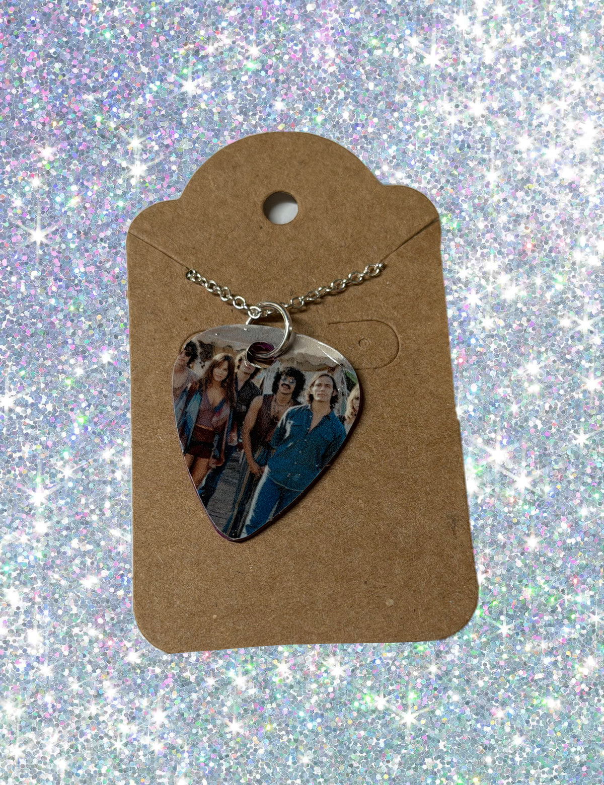 Daisy Jones & The Six Guitar Pick Necklace