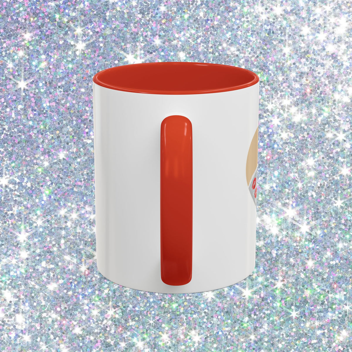 Short n Sweet Bodysuit Heart Mug (silver kisses)