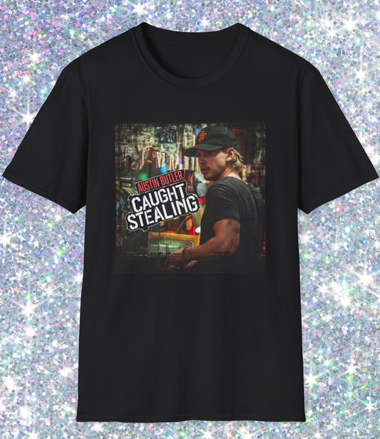 Austin Butler Caught Stealing Tee