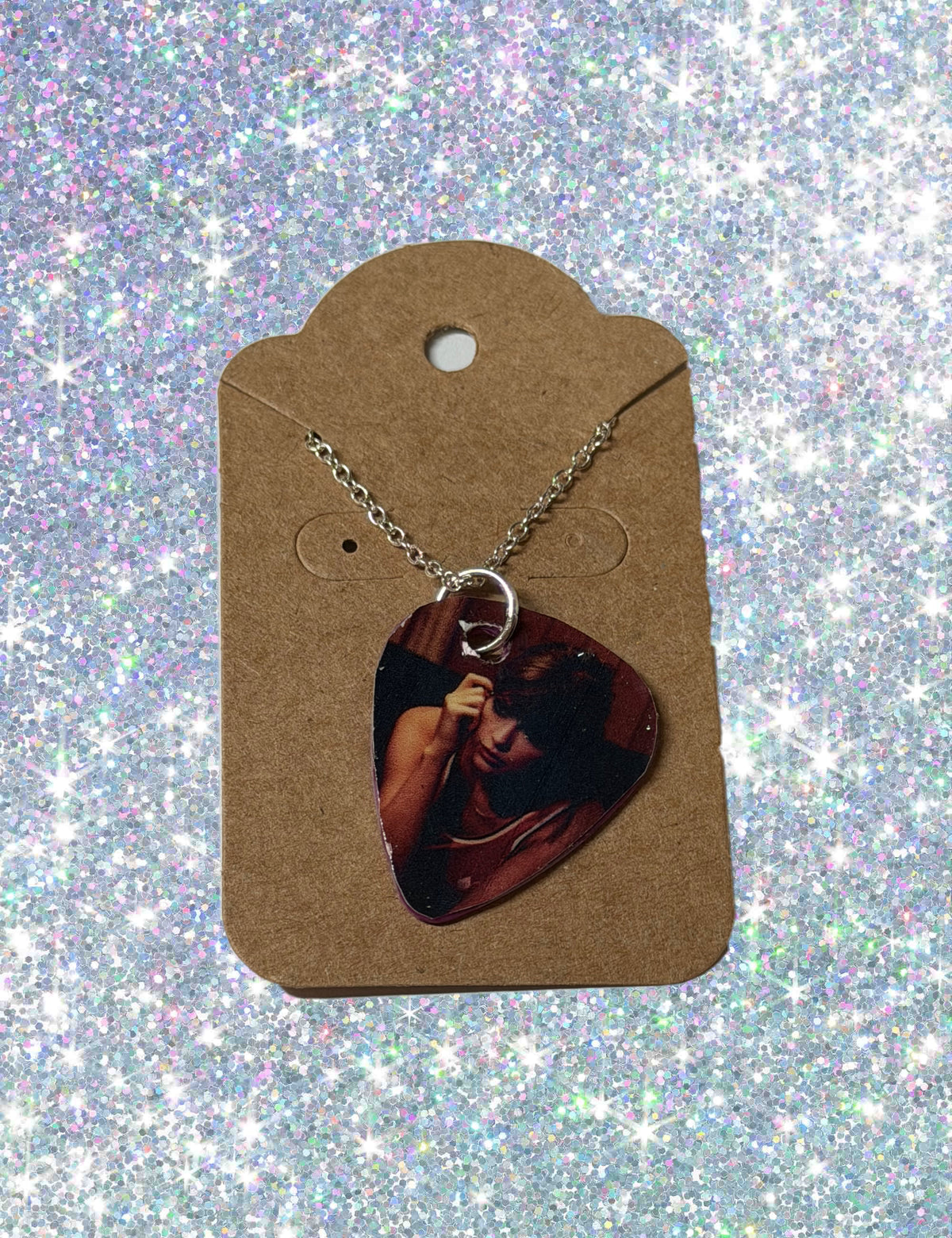 Midnights Guitar Pick Necklace