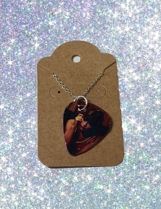 Midnights Guitar Pick Necklace