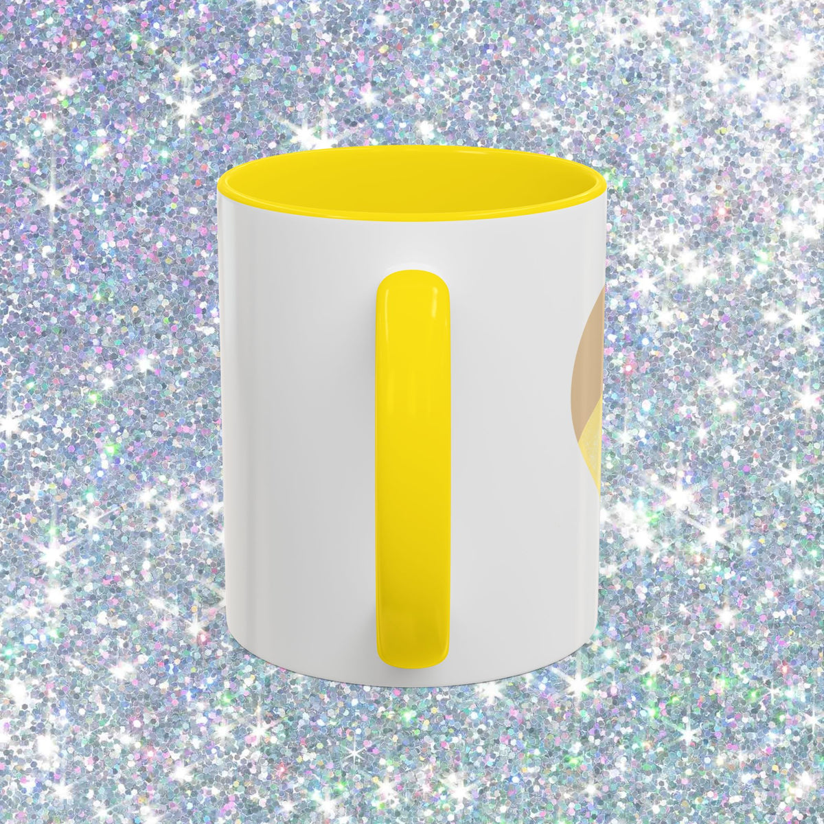 Short n Sweet Bodysuit Heart Mug (yellow)