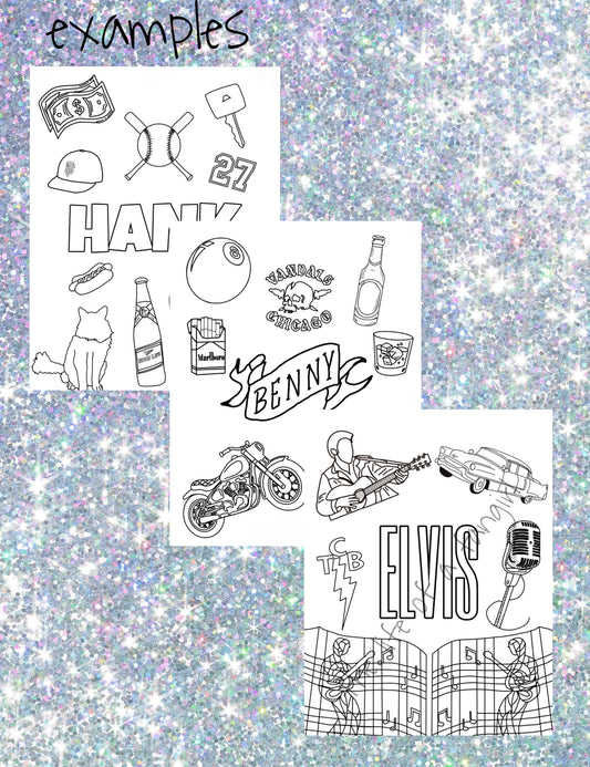 *DIGITAL DOWNLOAD* Austin Butler Color Book