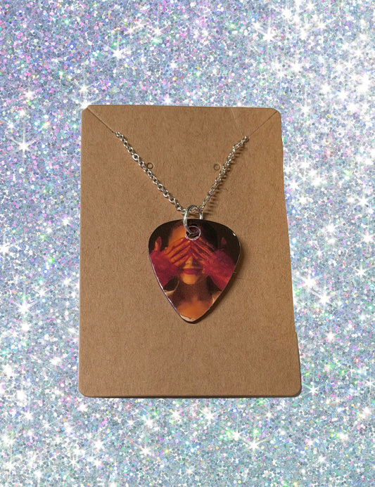 Ariana Grande Guitar Pick Necklace